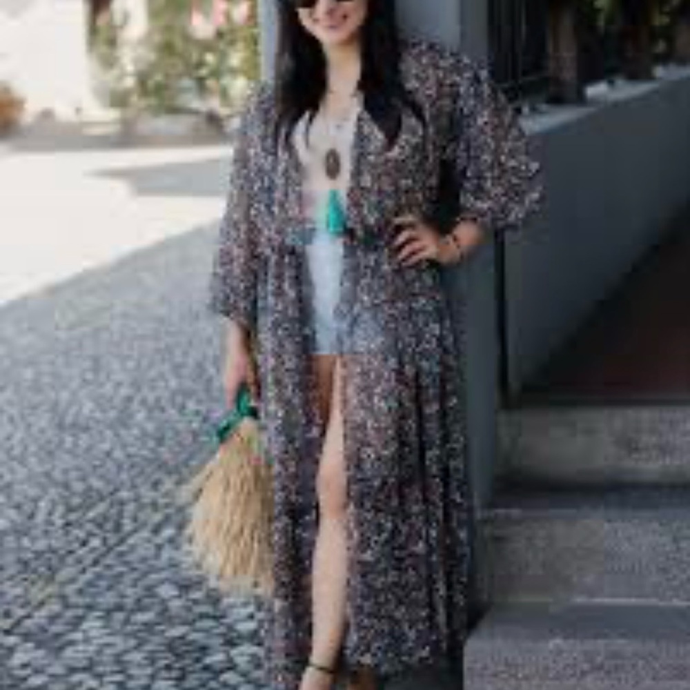 💎💎Rebellion Floral Kimono - - Picture 13 of 13